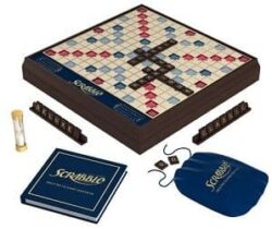 scrabble deluxe wood edition