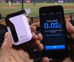 smartphone breathalyzer