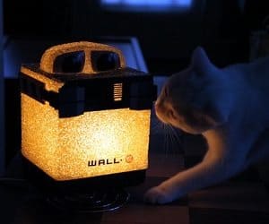Wall-E lamp