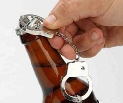 handcuff bottle opener