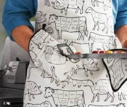 meat cuts apron