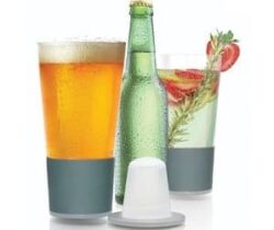 self chilling pint glass
