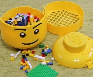Lego boy storage head
