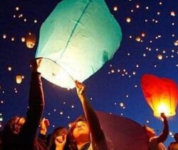 eco sky lanterns