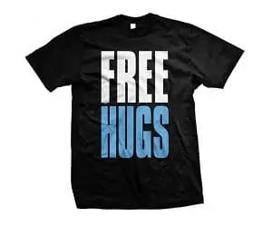 free hugs t-shirt