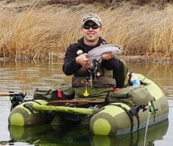 inflatable fishing boat