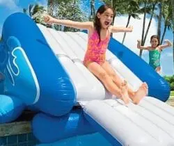 inflatable water slide