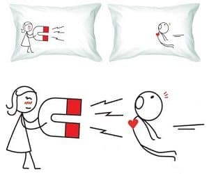 love magnet pillowcases