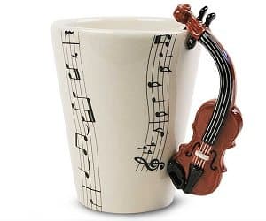violin mug