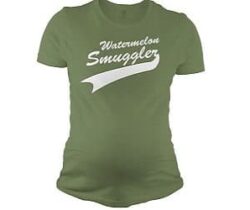 Watermelon Smuggler Maternity T-Shirt