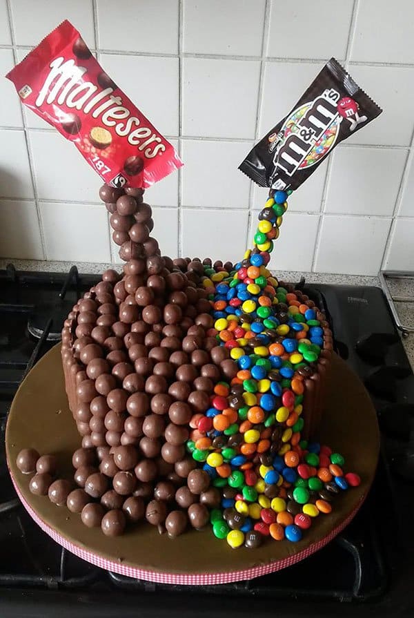 Anti Gravity Maltesers And M&amp;amp;amp;amp;amp;amp;amp;amp;amp;amp;amp;amp;amp;M's Cake