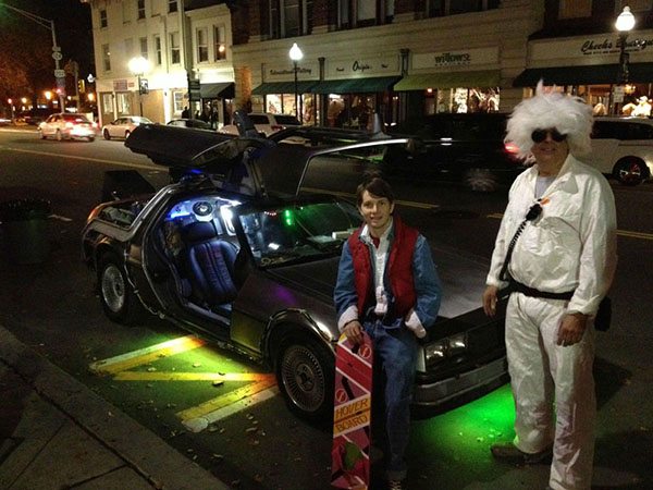 back to the future costume