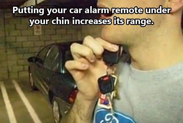 car alarm