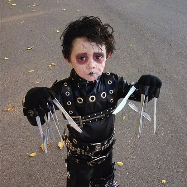 edward scissorhands costume