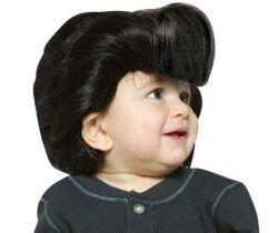 elvis baby wig