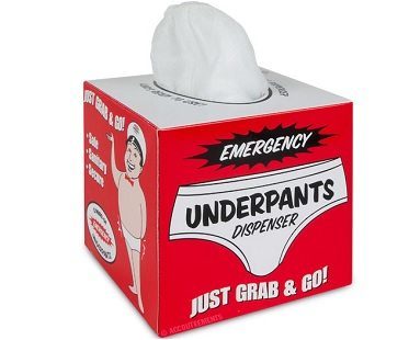 emergency underpants dispenser