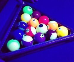 glow in the dark pool table kit