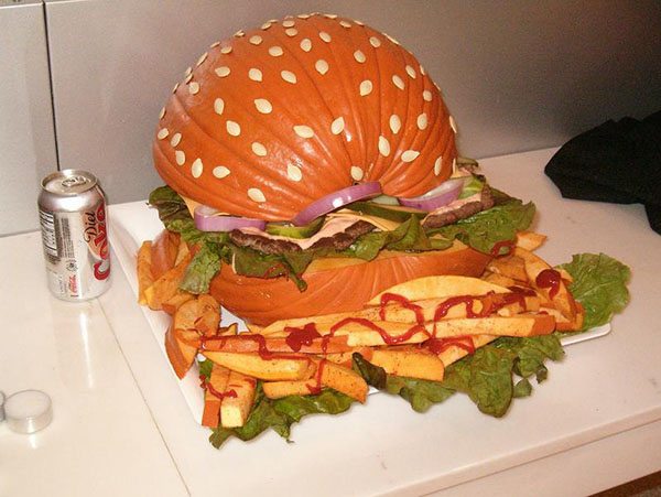 hamburger-pumpkin