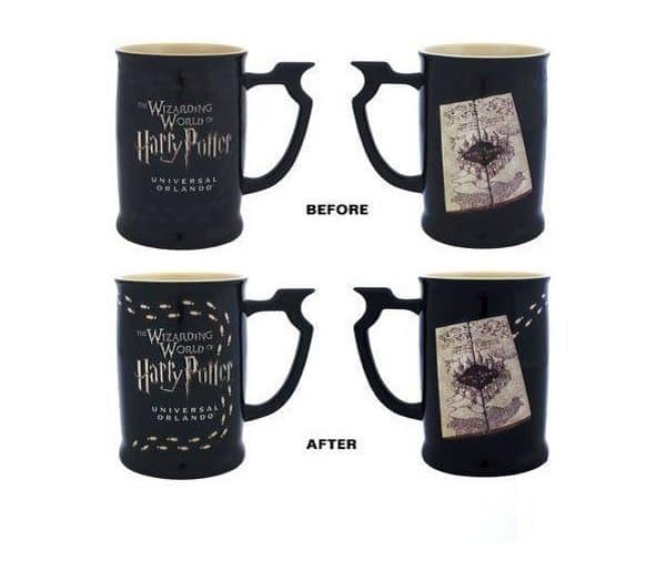 harry potter heat changing mug