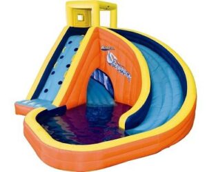 inflatable curved water plain