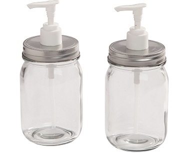 mason jar condiment dispensers empty