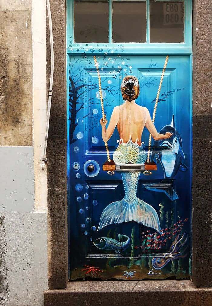 mermaid door