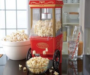 mini vintage popcorn cart kitchen