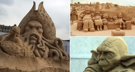 sand sculptures