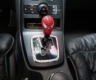 spiderman stick shift knob