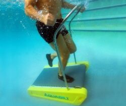 swimming pool treadmill underwater