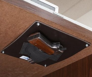 under desk gun holster