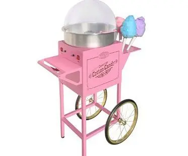 vintage cotton candy cart