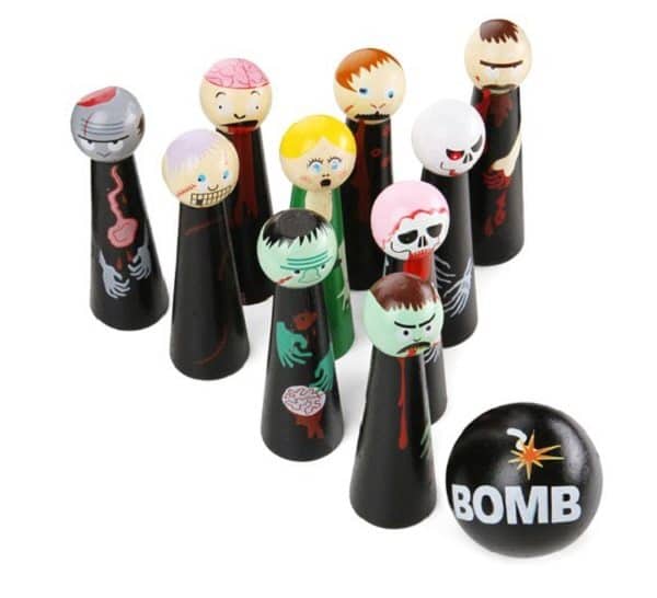 zombie bowling game