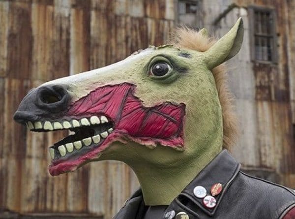 zombie horse mask