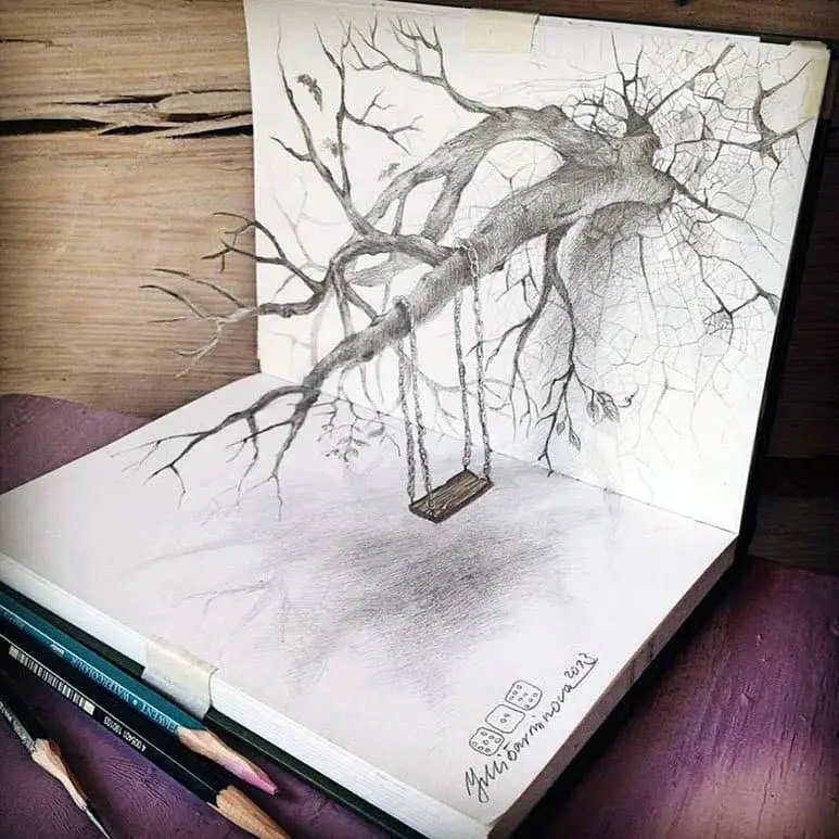 3D Pencil Sketch Of Eye | DesiPainters.com-saigonsouth.com.vn