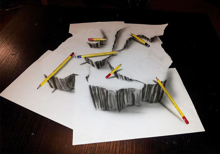 Incredibly realistic 3D drawings that will mess with your mind