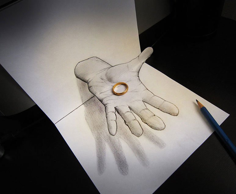 Incredibly realistic 3D drawings that will mess with your mind