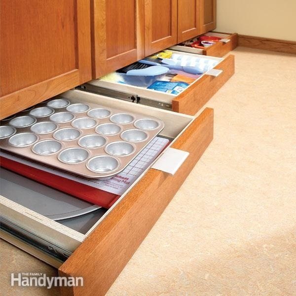 Baseboard Drawers