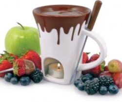 Chocolate Fondue Mug Set