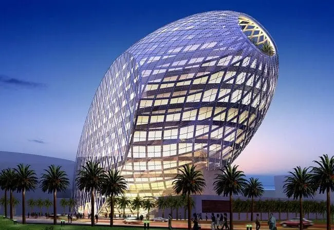 Cybertecture Egg office