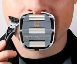 Goatee Shaving Template