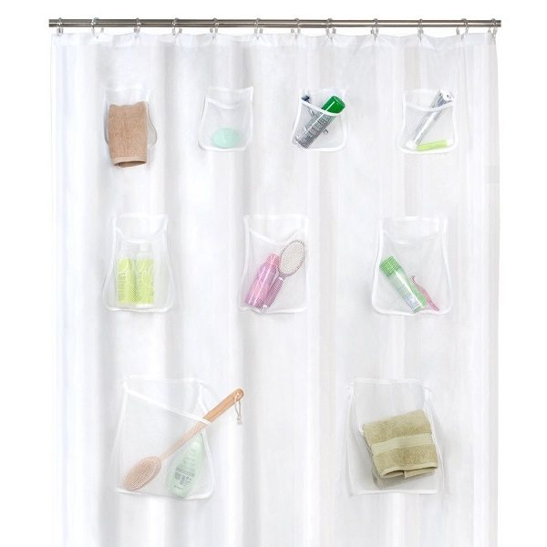 Pockets Shower Curtain