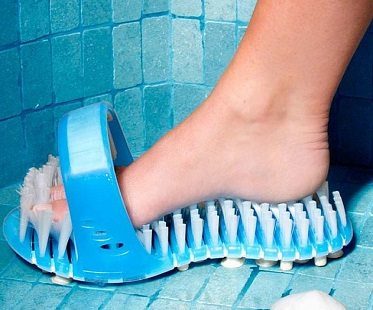 Shower Sandal Foot Scrubber