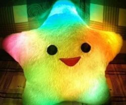 Smiling Star LED Pillow