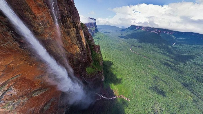 angel falls top