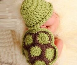 baby crochet turtle outfit
