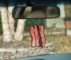 bacon air freshener