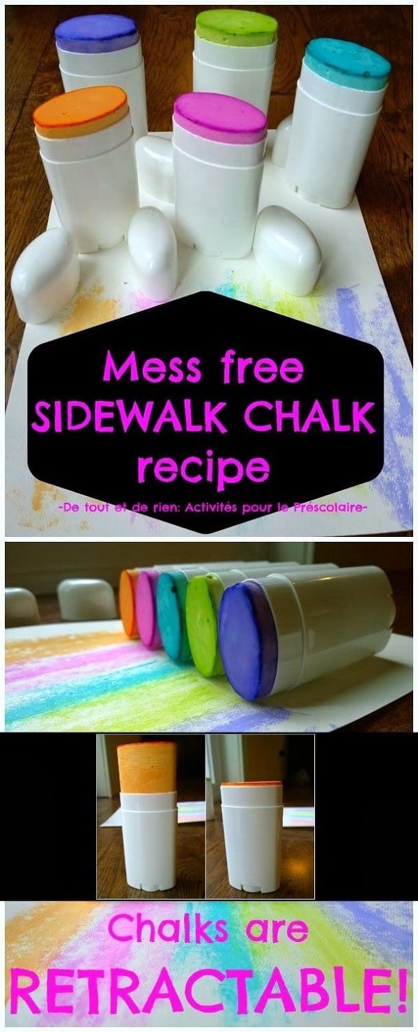 chalk deodorant sticks