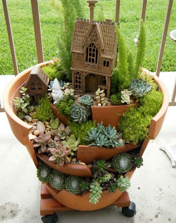 diy fairy garden gnome