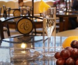 double walled champagne flutes pair